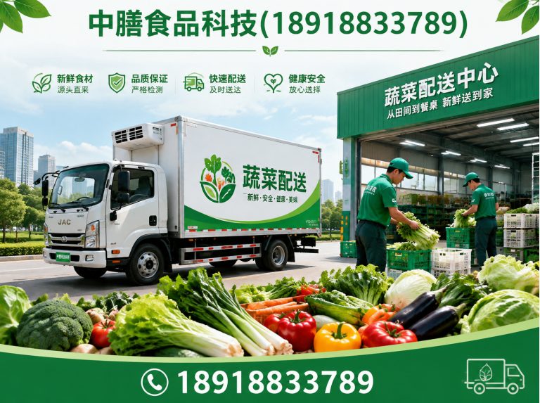 青浦区中膳食品科技展示图